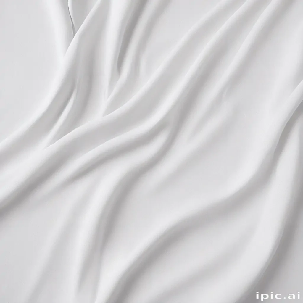 white fabric background