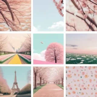 aesthetic spring wallpaper