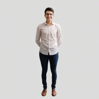 person transparent background