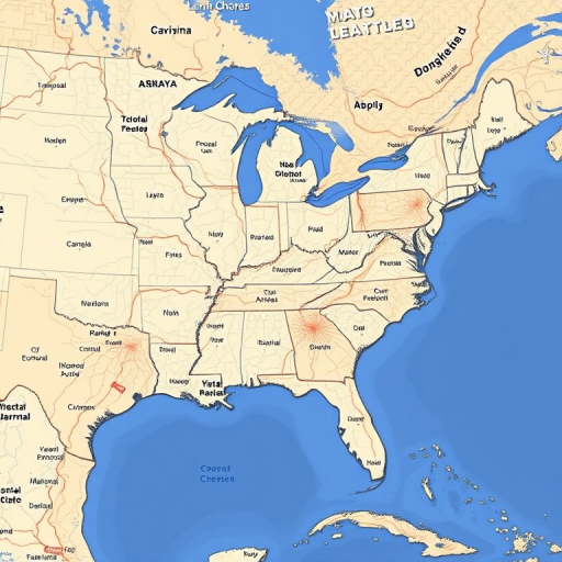 u.s map