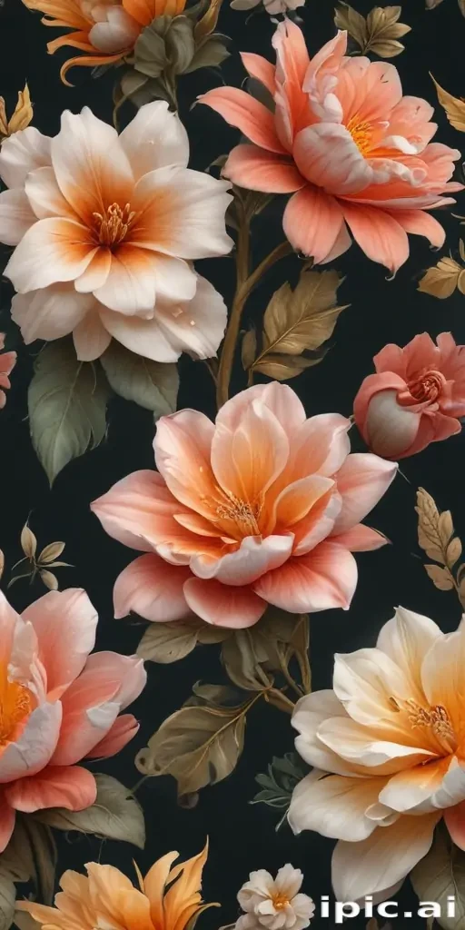 realistic flowers png