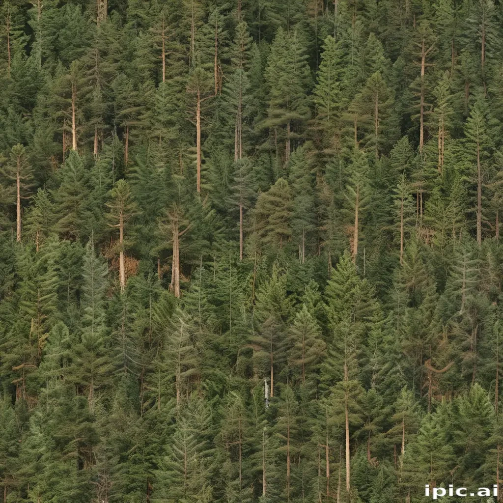 pine trees transparent background