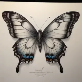 buttefly drawing