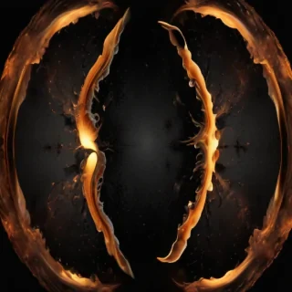 black png background