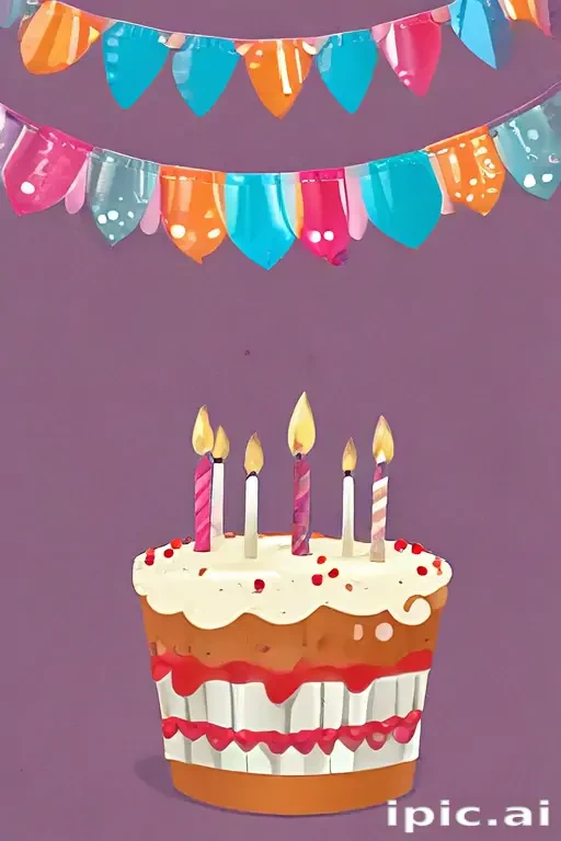 happy birthday banner png