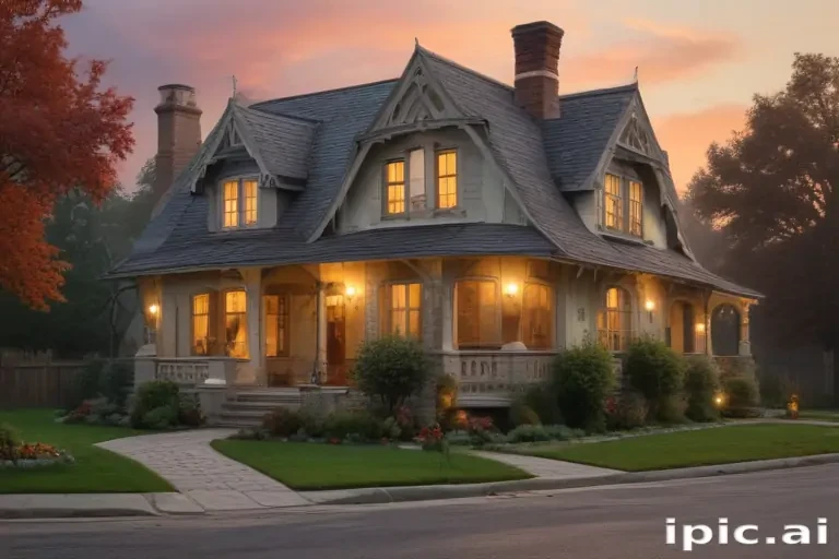 background of a house