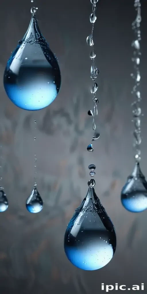 water drops clip art