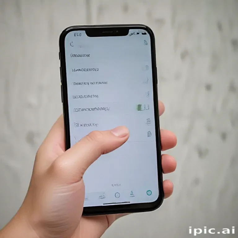 person holding phone
