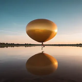 golden balloon