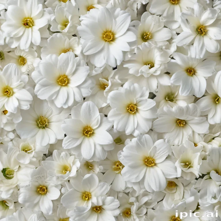 background white flower