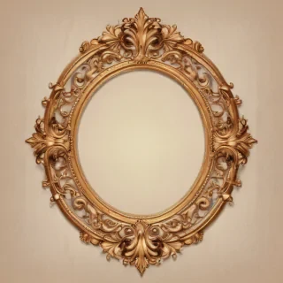oval frame clipart