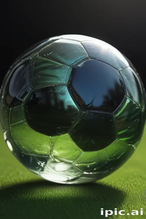 transparent soccer ball