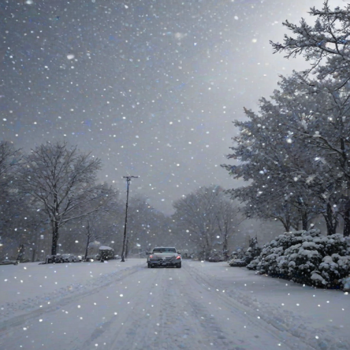 snow falling png
