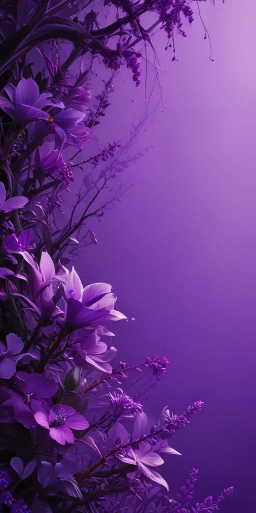 purple screen wallpaper