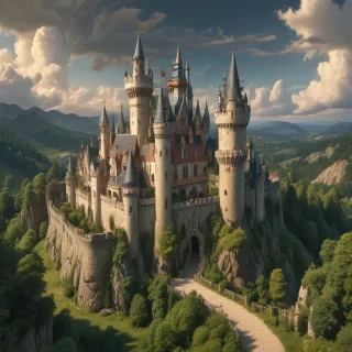 cartoon castel