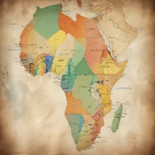 map of africa