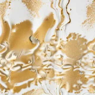 gold and white background