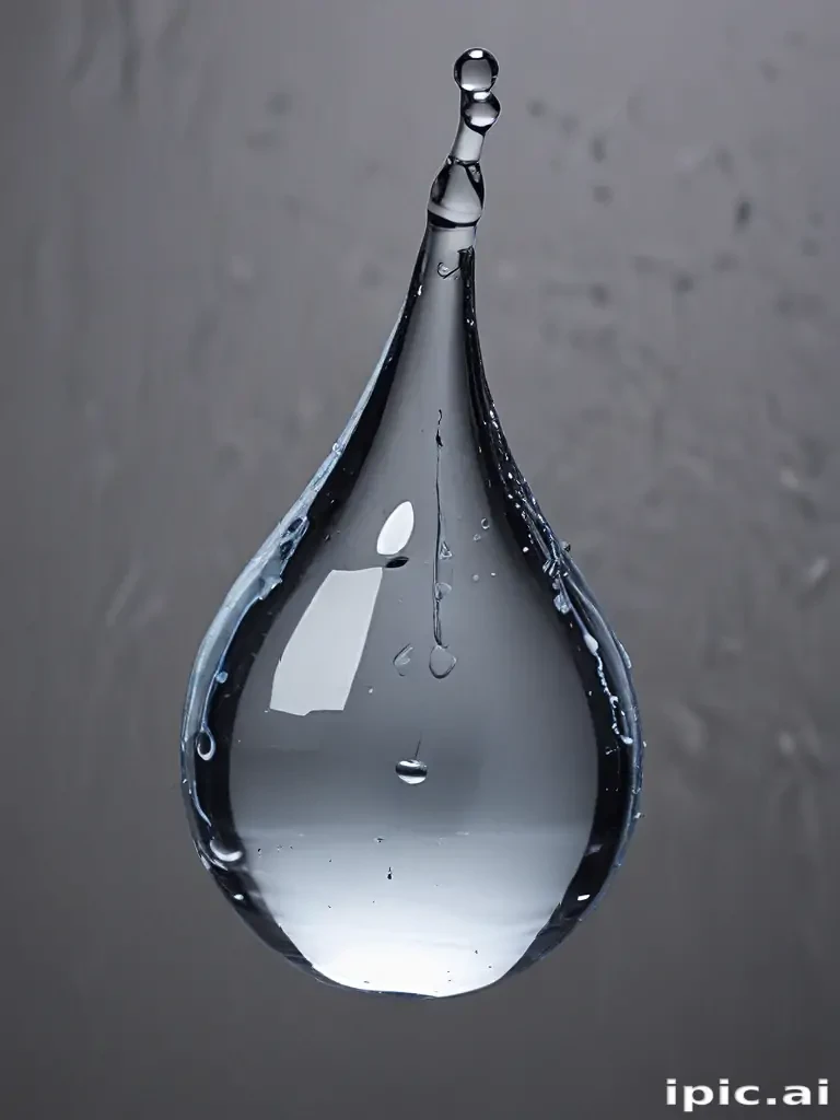 water drop transparent