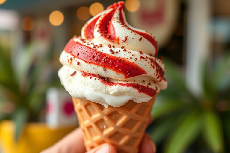 ice cream cone photo