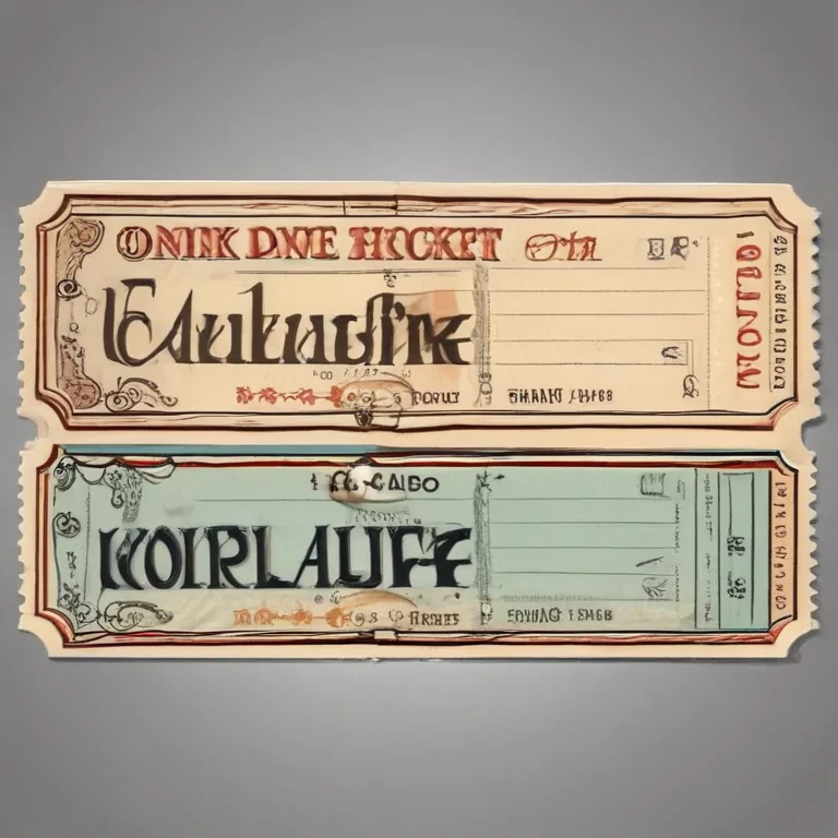 ticket clipart