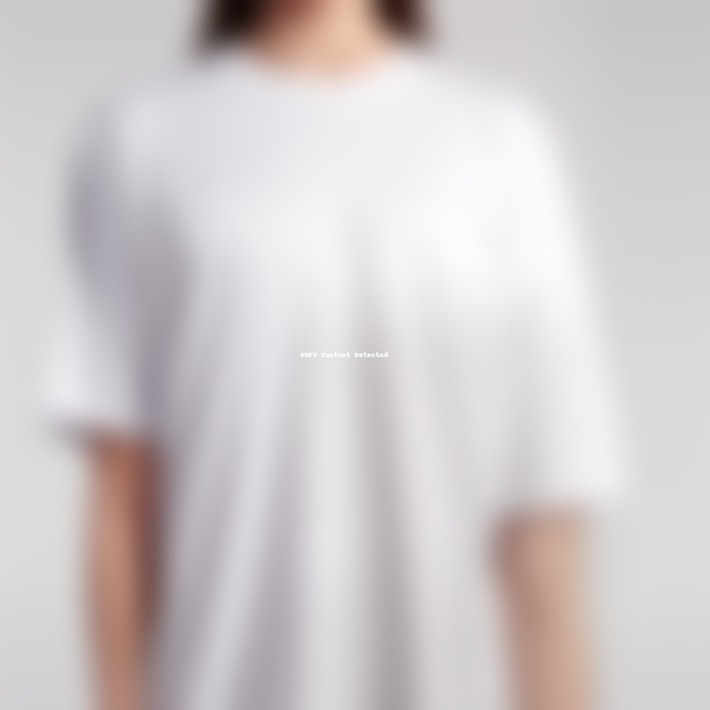 oversized t shirt mockup