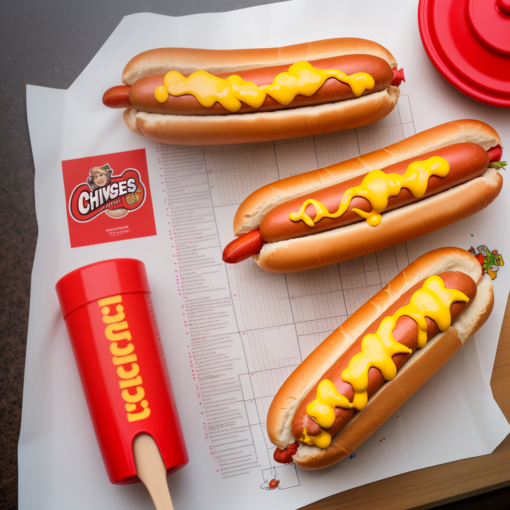 seasoning on a chicago style hot dog crossword