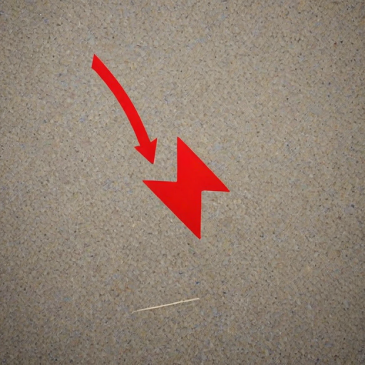 downward arrow