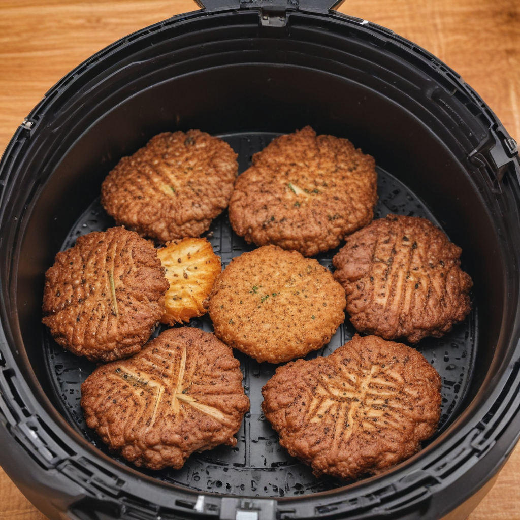 beef patty in air fryer