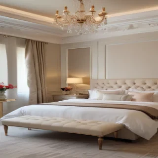 background of a bedroom