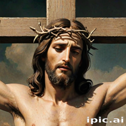 a picture of jesus on the cross