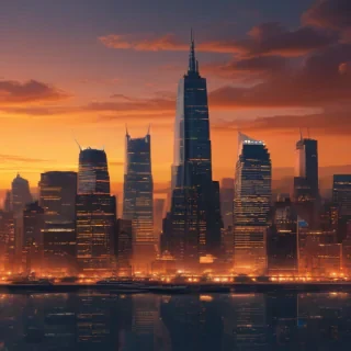 background skyline