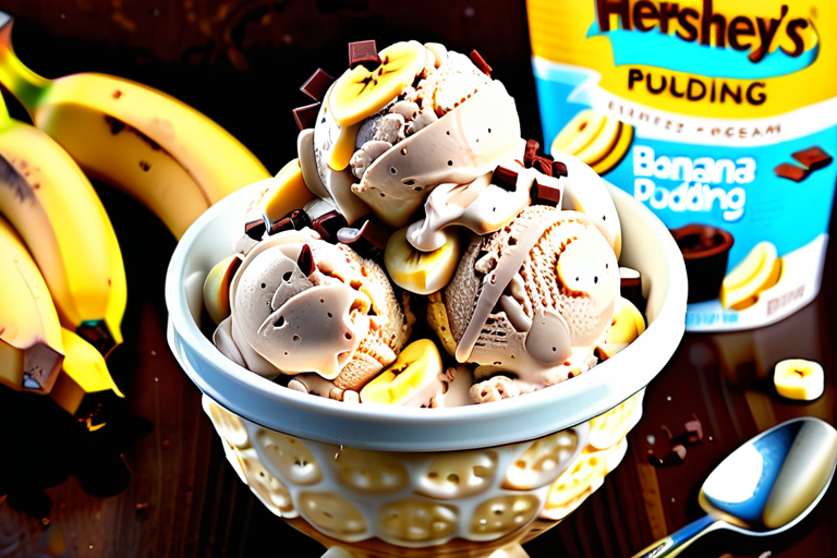hershey's banana pudding ice cream