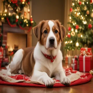 christmas dog pics