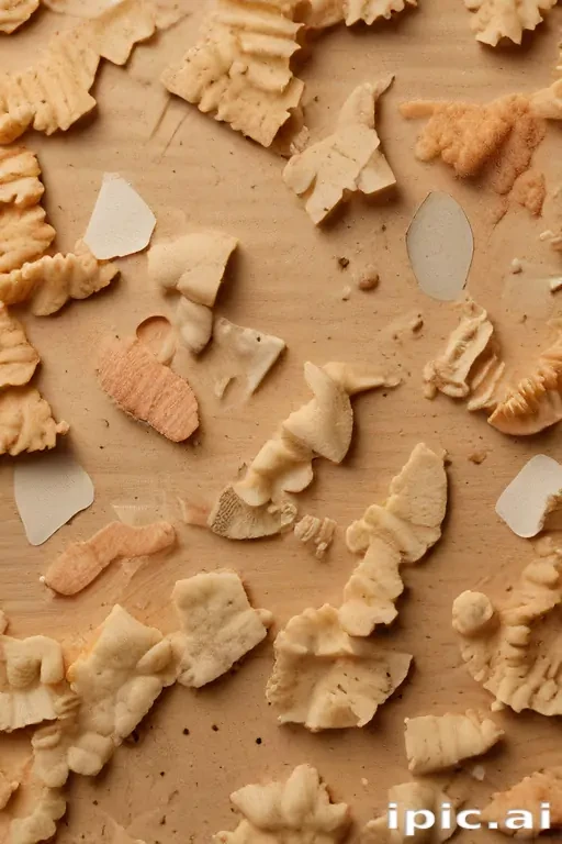 crumble paper background