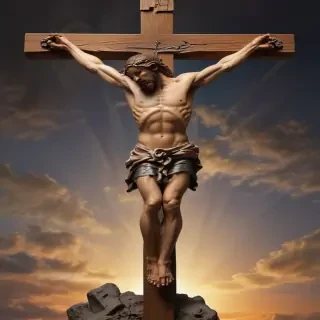 image christ on the cross
