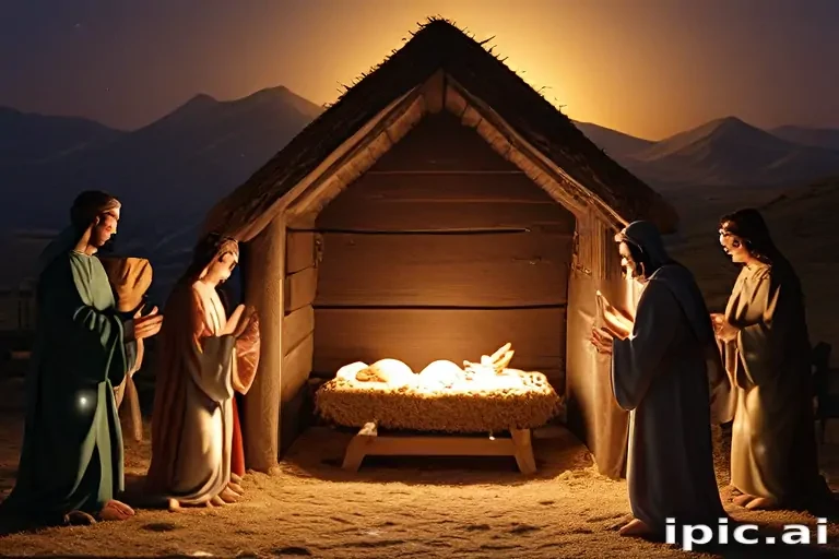 manger scene images free