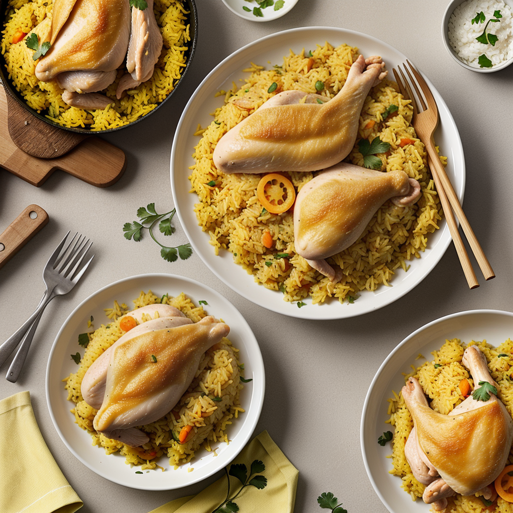 chicken and yellow rice recipe