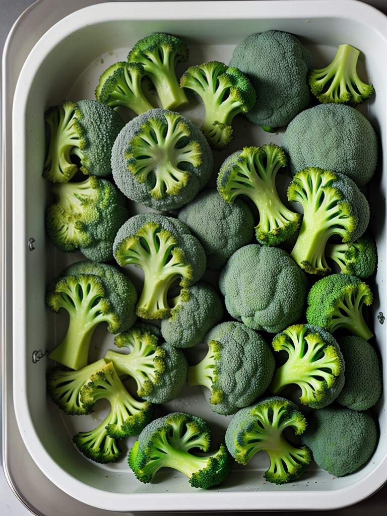 how to cook frozen broccoli in oven