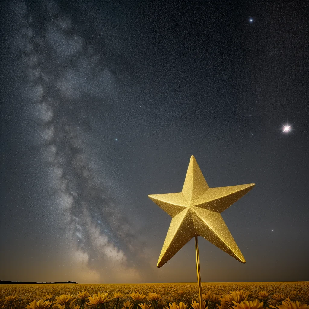 images of golden stars