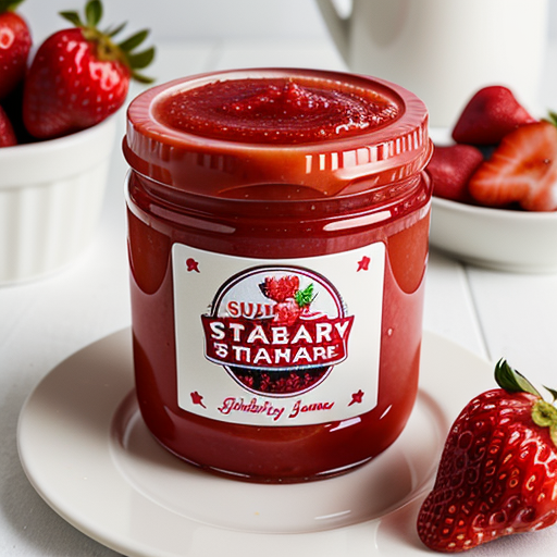 strawberry jam with sure jell