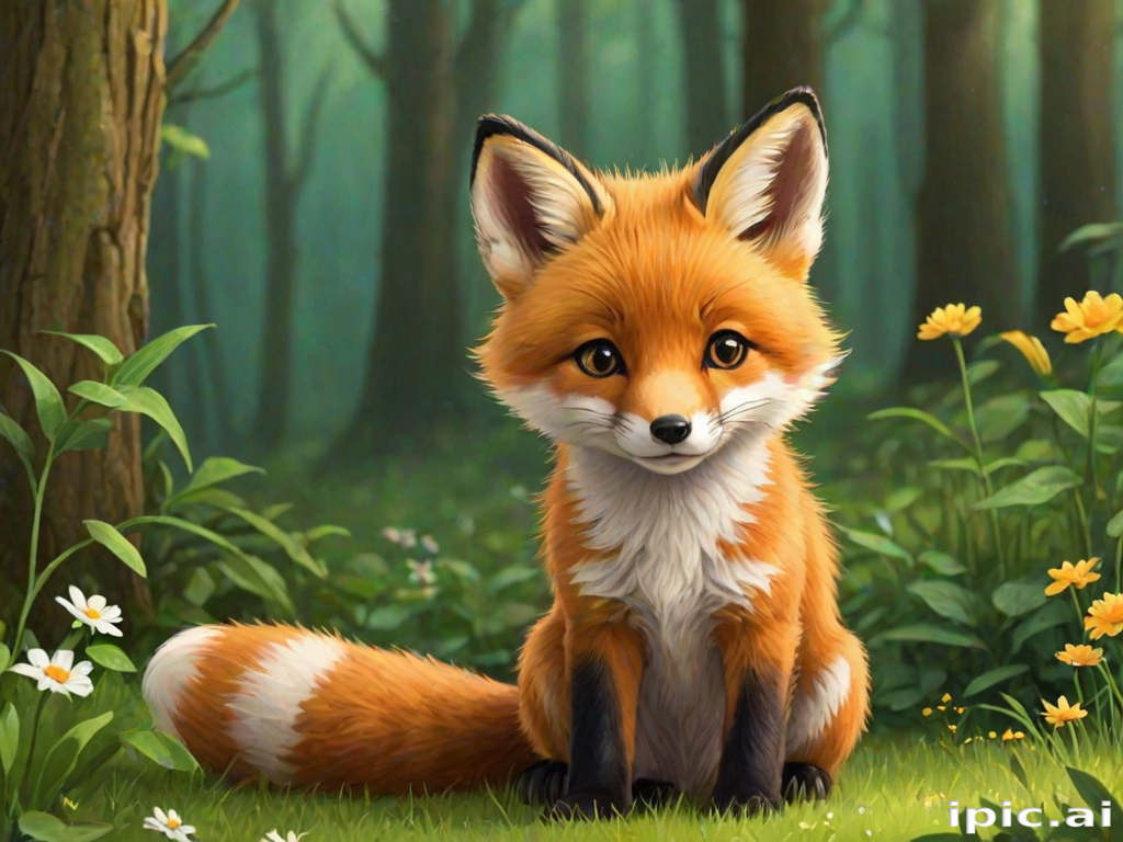 cute fox backgrounds