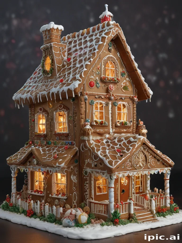 gingerbread house png