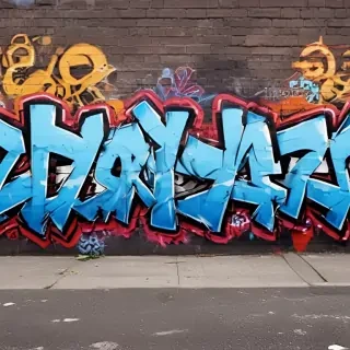 graffiti art background