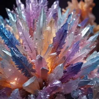 crystals background