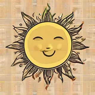 sun doodle