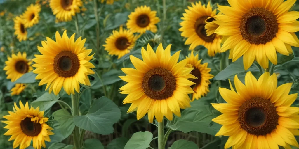 sunflowers aesthetic