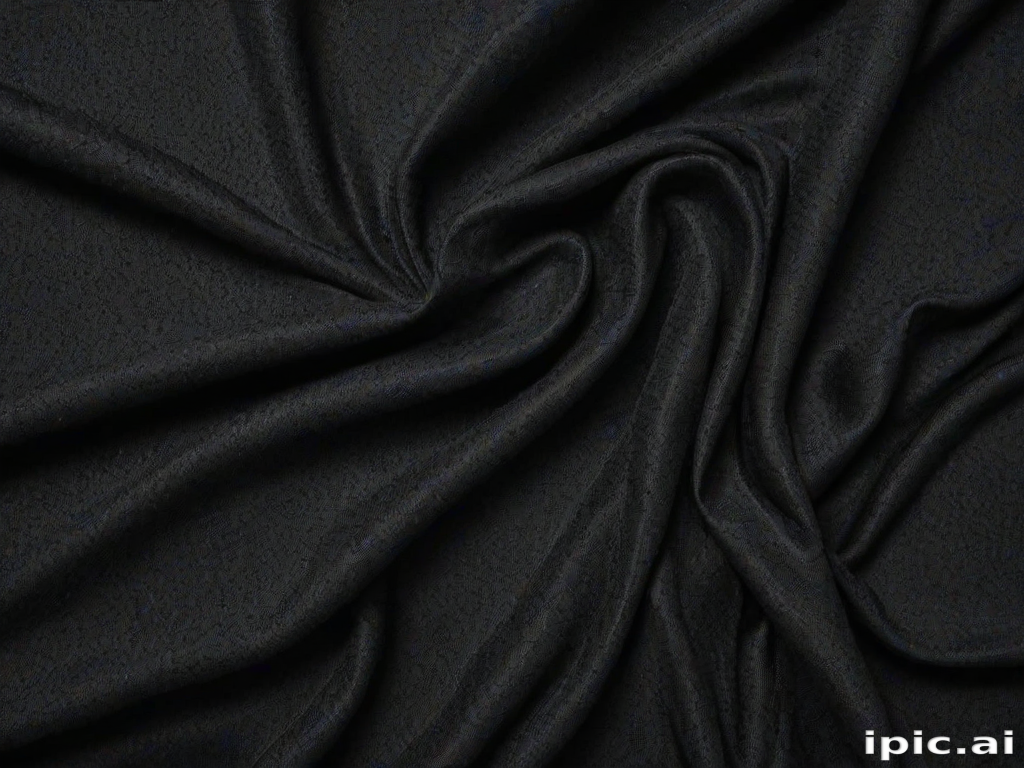 black fabric texture
