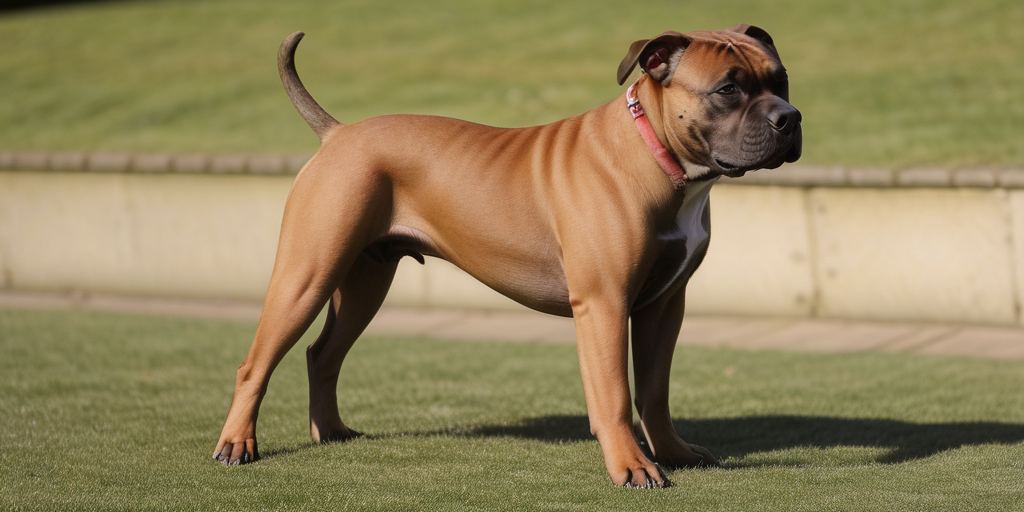 staffy bull bullmastiff