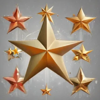 christmas stars clip art