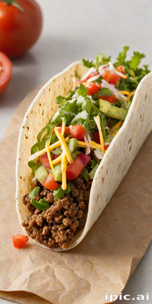 transparent taco